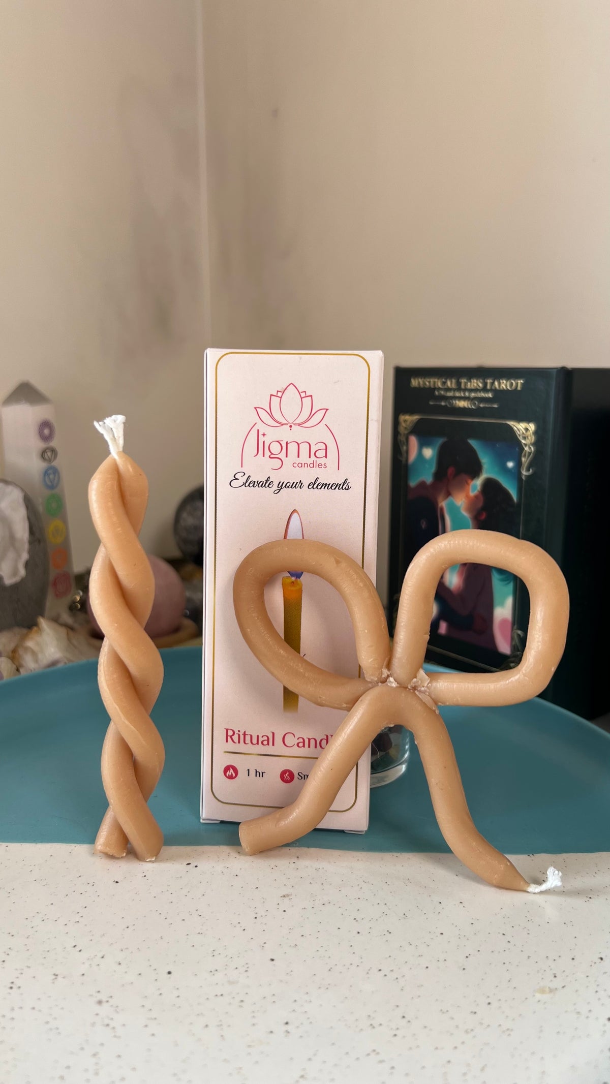 Raw Beeswax Candles