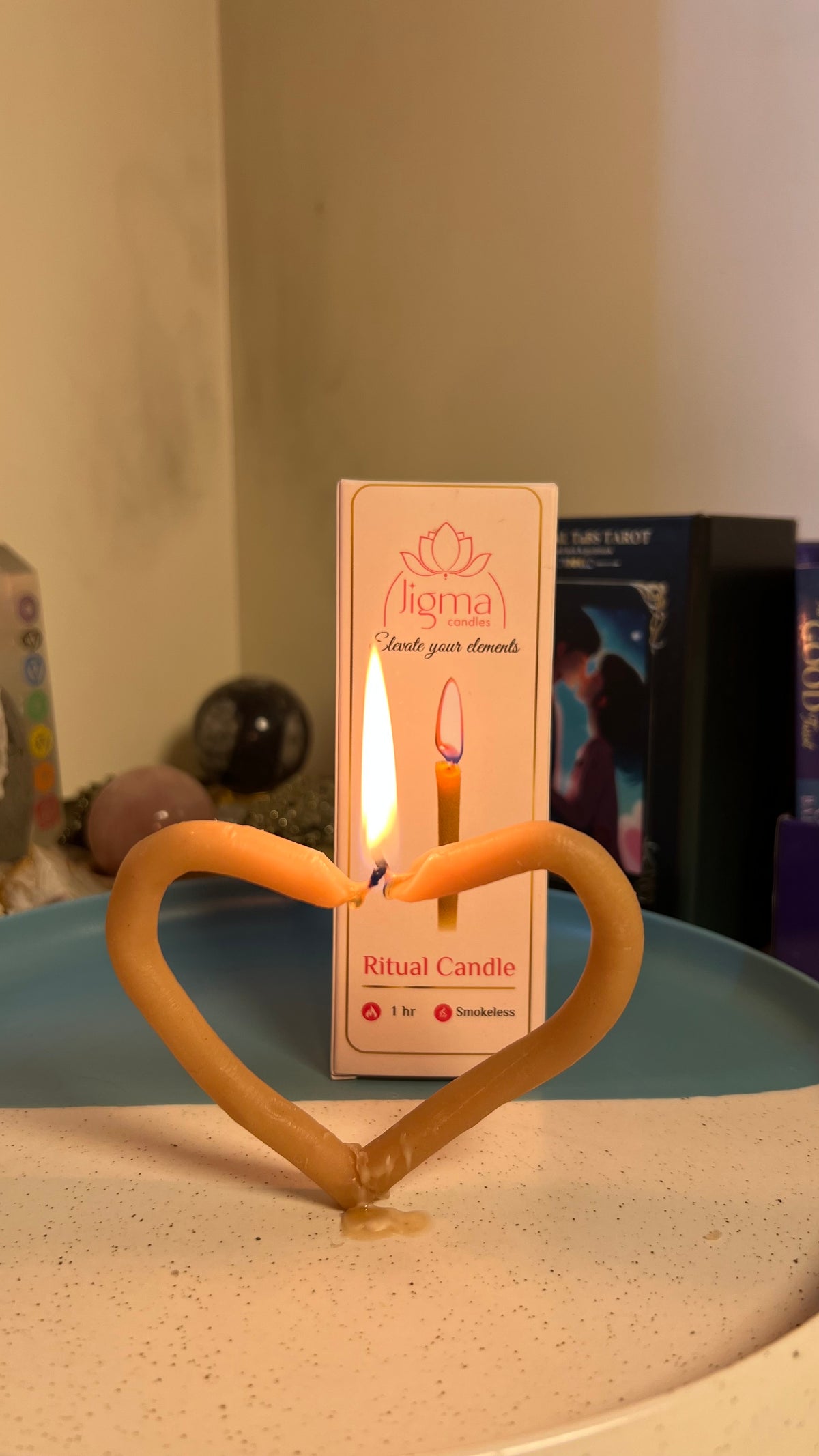 Raw Beeswax Candles