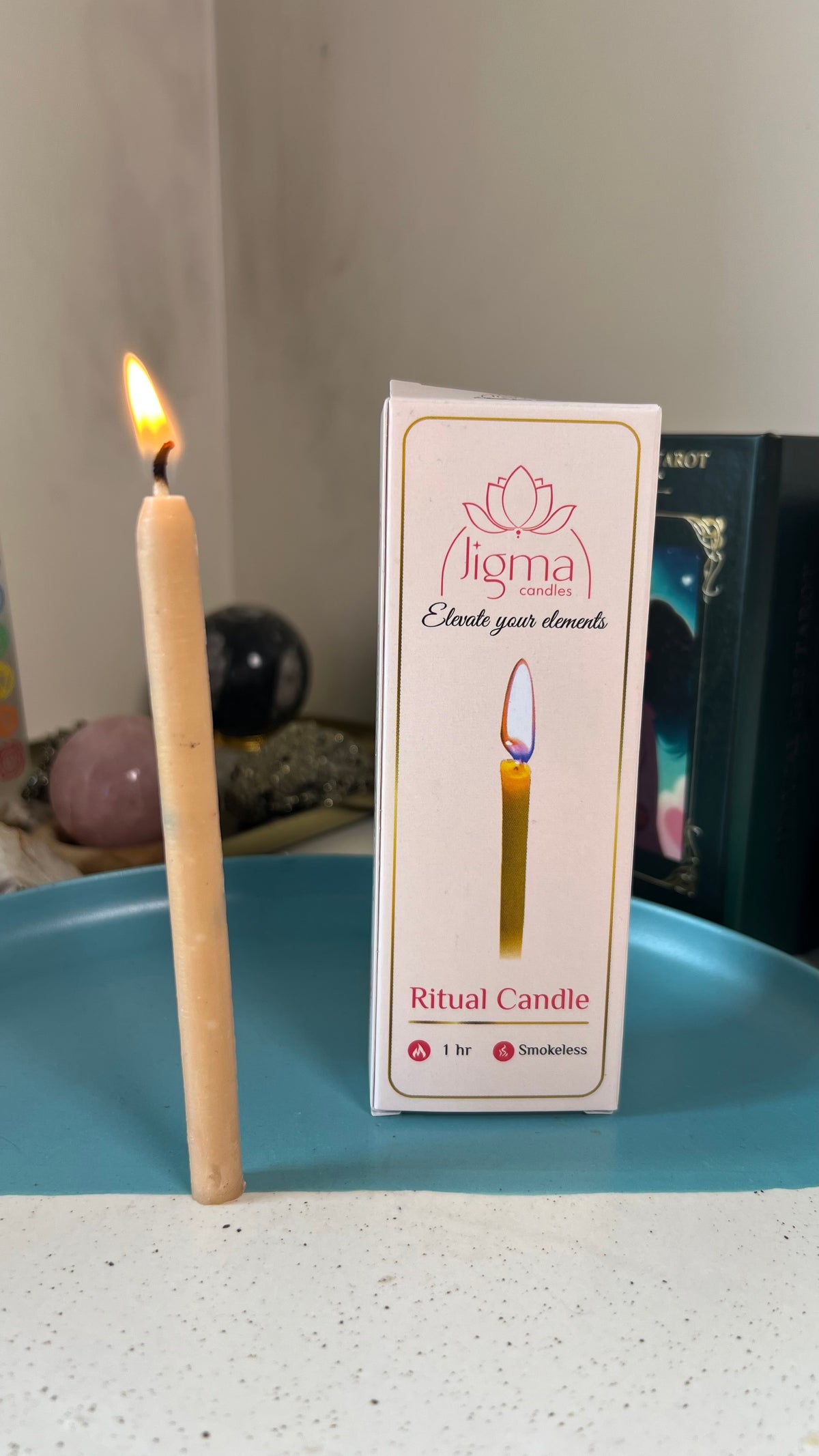 Raw Beeswax Candles