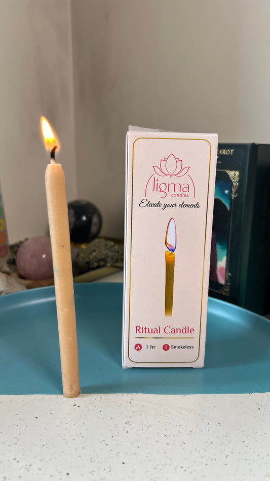 Raw Beeswax Candles